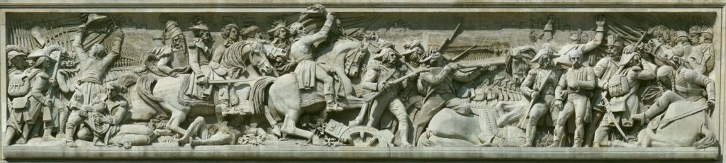 Сражение при Жемаппе Париж Триумфальная арка